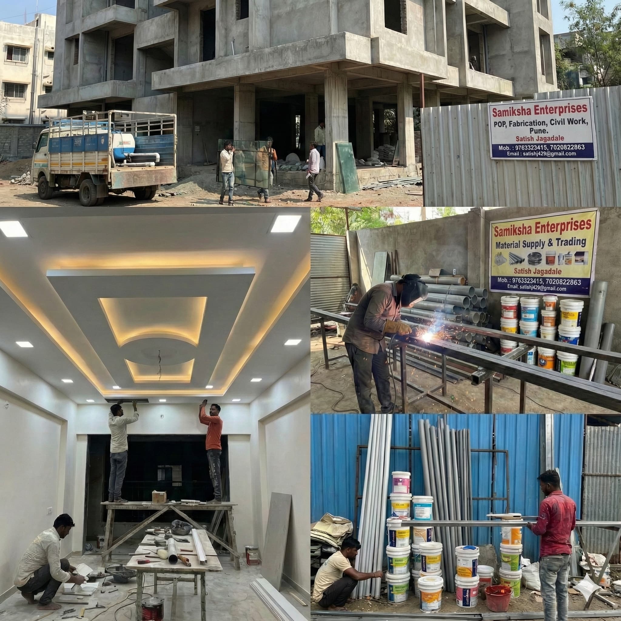 Mr. Satish Jagadale and Team - Samiksha Enterprises